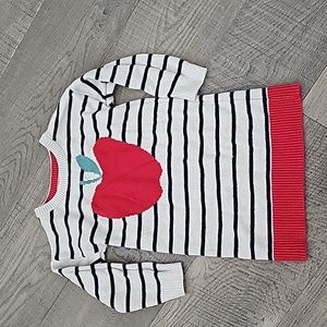 Baby GAP apple sweater dress size 3